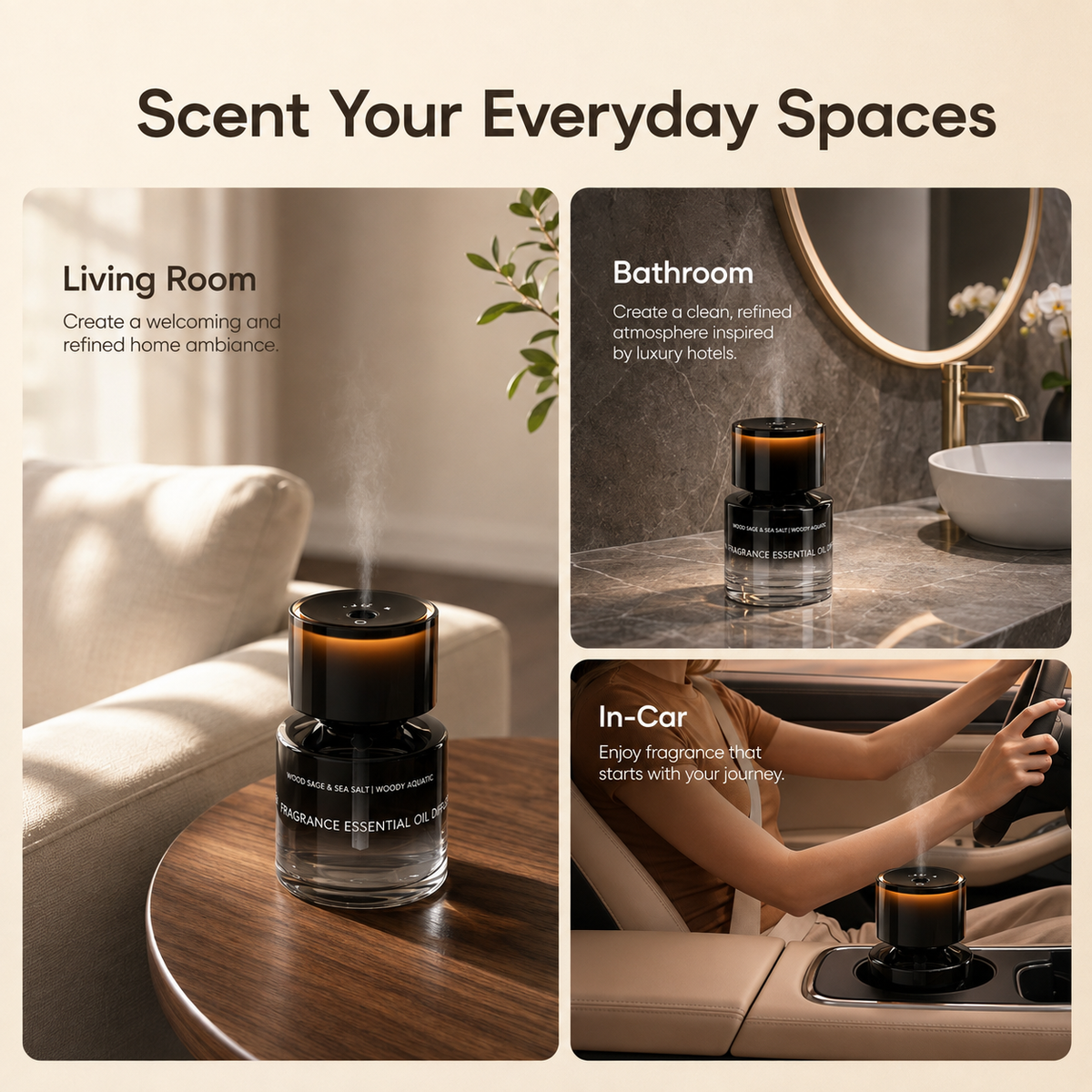 Luxe Vial Aroma Diffuser