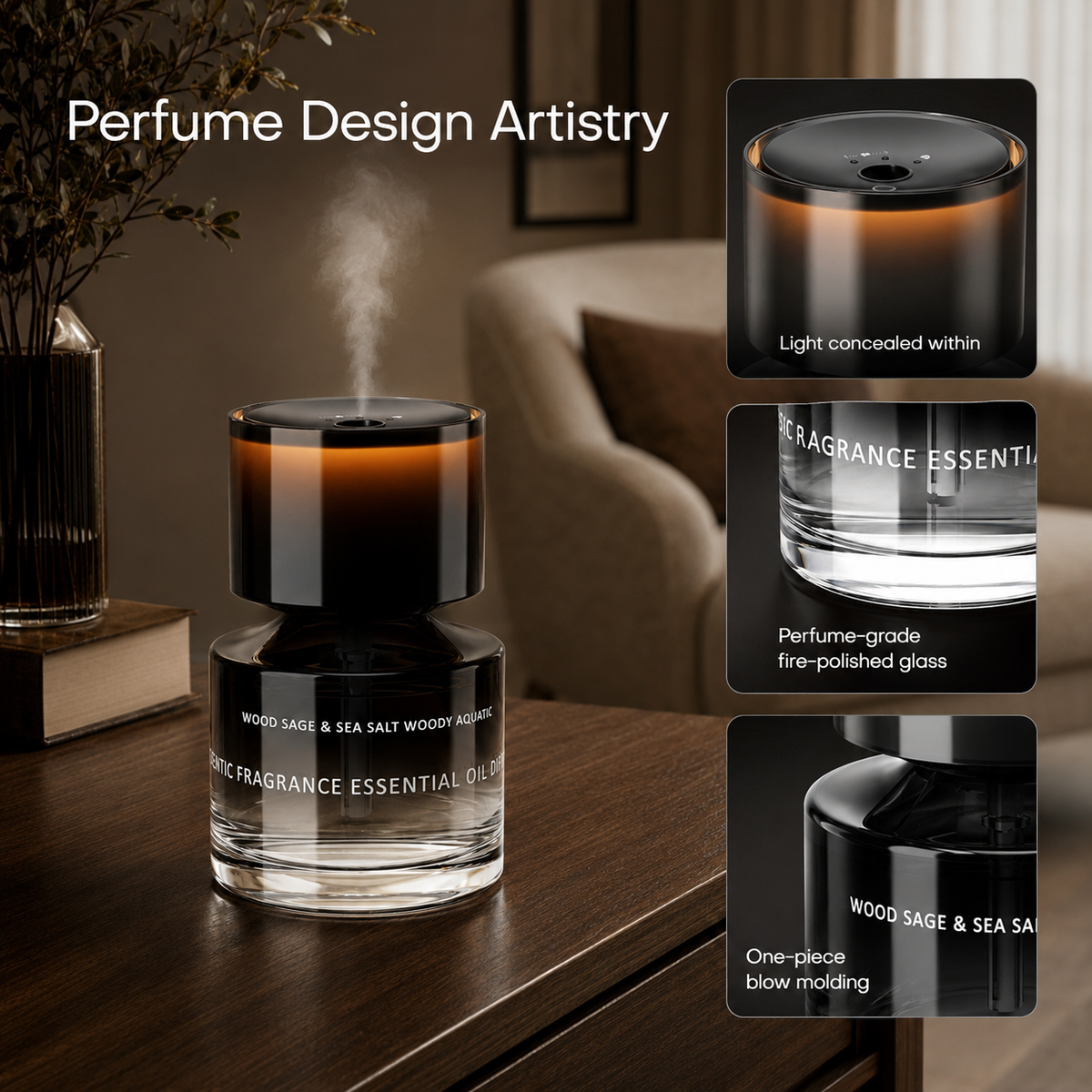 Luxe Vial Aroma Diffuser