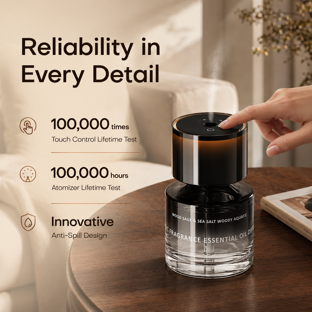 Luxe Vial Aroma Diffuser