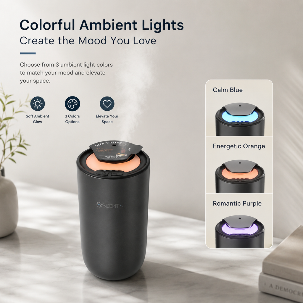 2-in-1 Luxury Aroma Diffuser