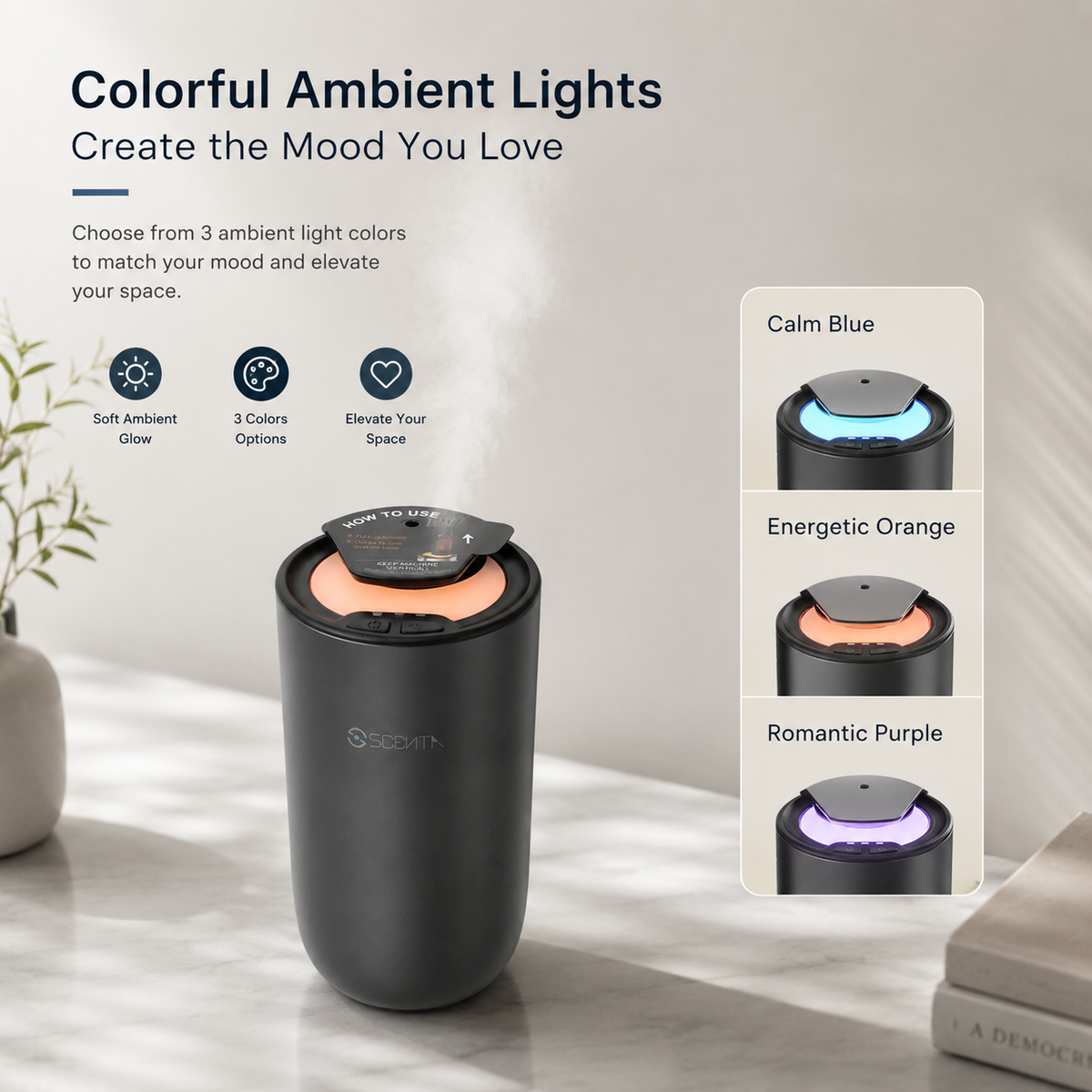 2-in-1 Luxury Aroma Diffuser