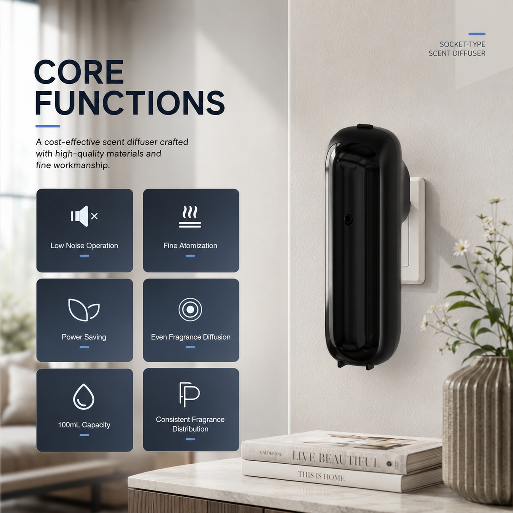 Wall Plug‑in Aroma Diffuser