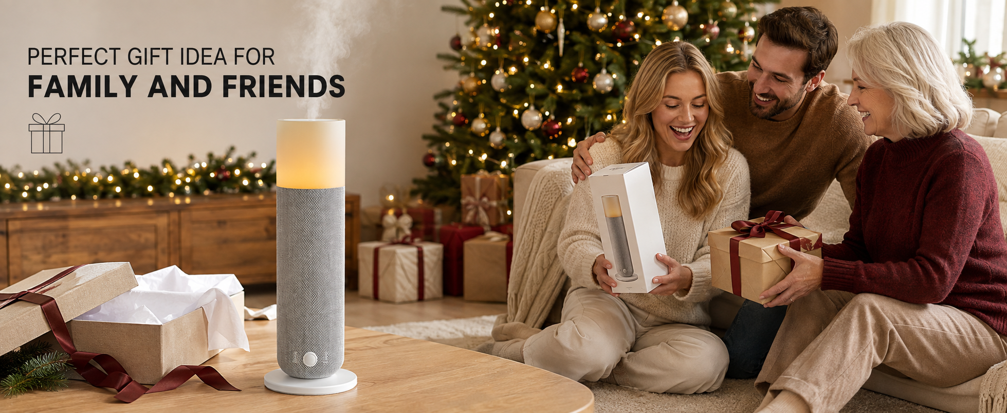 A fragrance diffuser gift for family and friends
